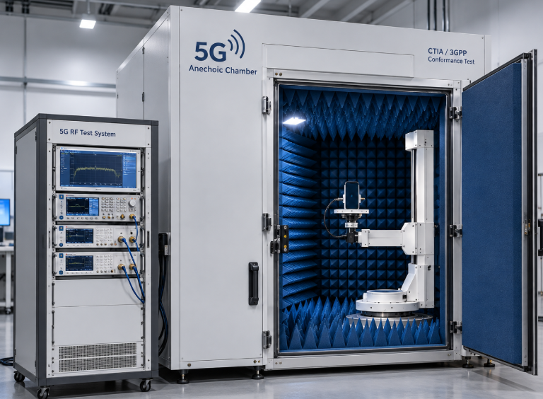 5G 终端射频研发与一致性自动化测试系统